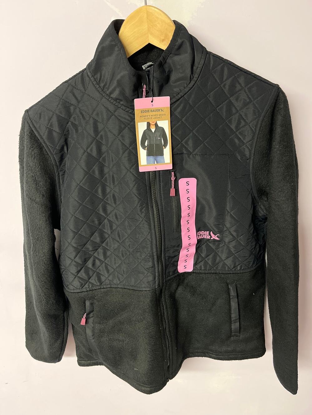 Eddie Bauer Women’s Mixed Media Fleece Jacket